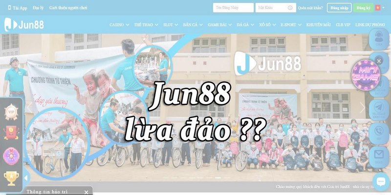 Jun88 có uy tín hay không? Giải mã tin đồn Jun88 lừa đảo 2 Đối thủ cạnh tranh tung tin sai sự thật về sân chơi uy tín