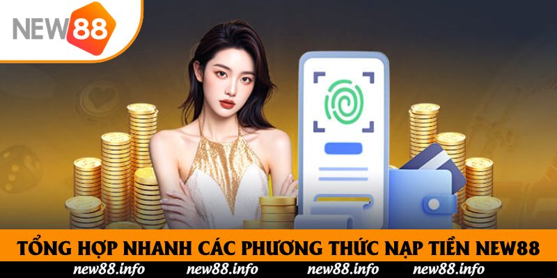 Tổng hợp nhanh các phương thức nạp tiền New88